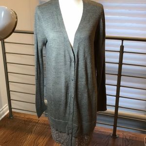 Garnet Hill long cardigan
